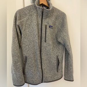 Patagonia Better Sweater Full Zip Grey Size Small
